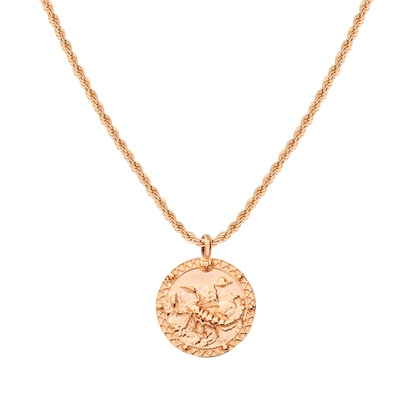 Zodiac Sign Necklace Roségold