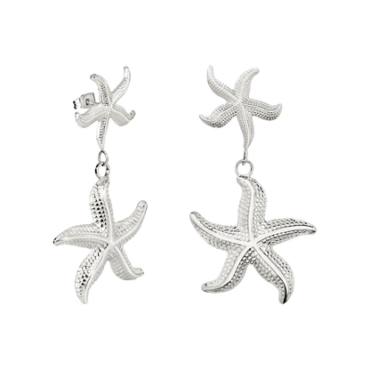 Starfish Studs Silber