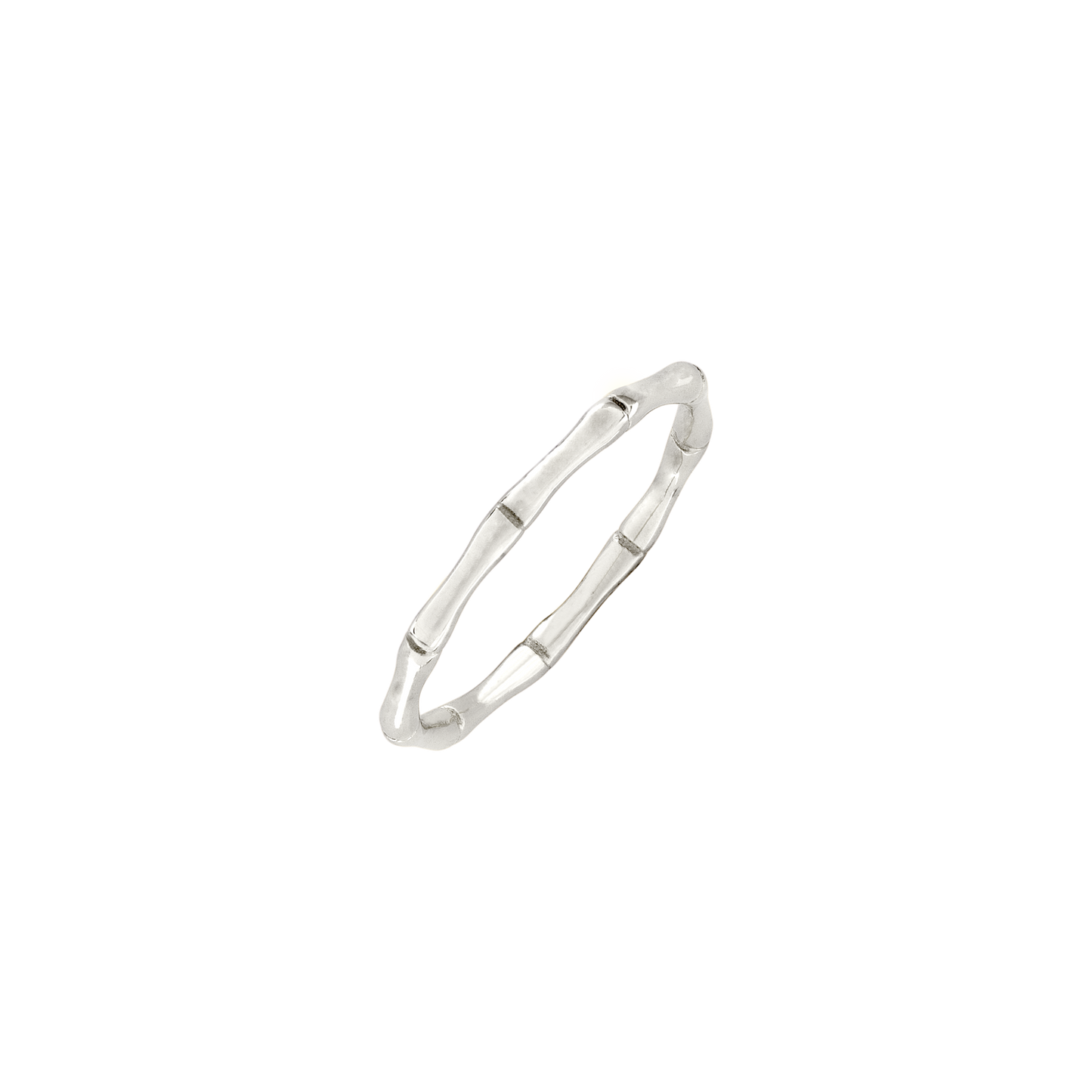 Branch Link Ring Silber