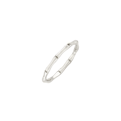 Branch Link Ring Silber