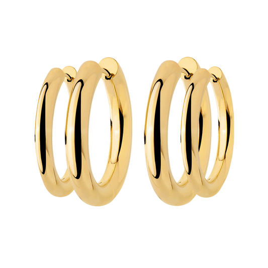 Chunky Lover Hoop Bundle Maxi Gold