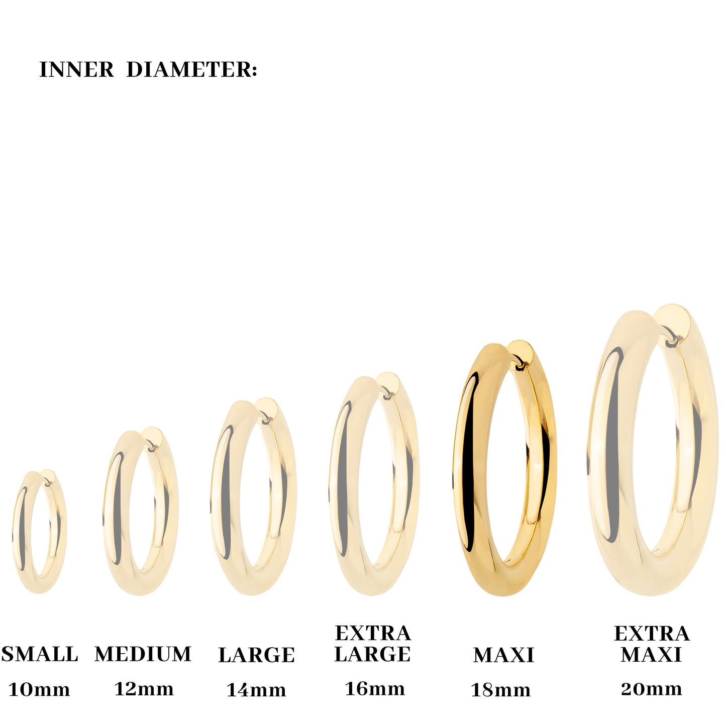 Chunky Hoop Set Maxi