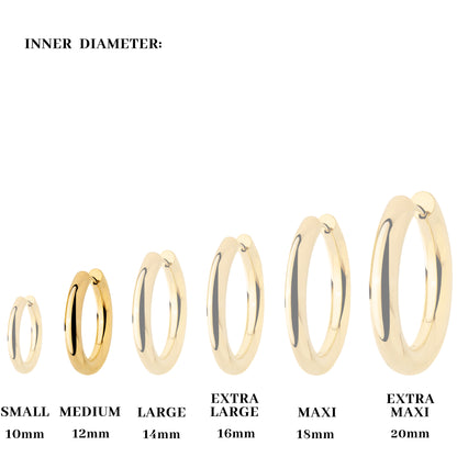 Chunky Hoop Set Medium