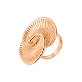Winding Spiral Ring Roségold