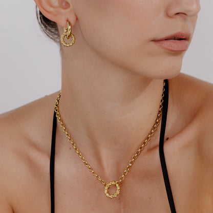 Twisted Donut Bundle Gold