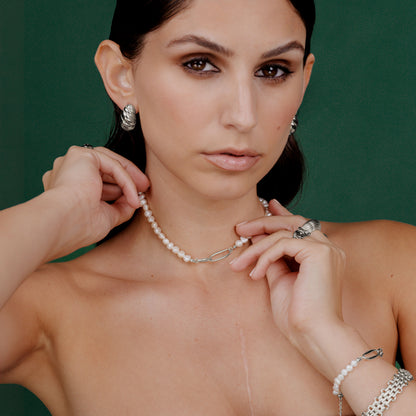 Pearl 'n' Twist Bundle Silber