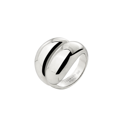 Double the Fun Ring Silber