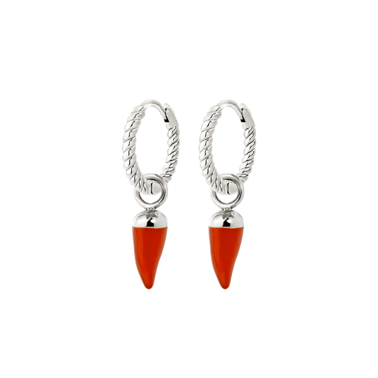 Hot 'n' Spicy Twisted Hoop Set Baby Silber