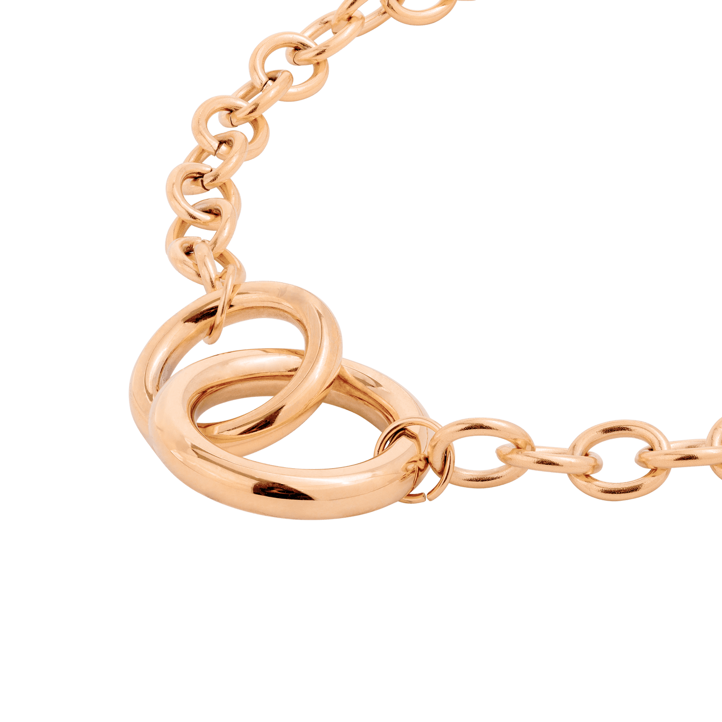 Love Me a Link Necklace Roségold