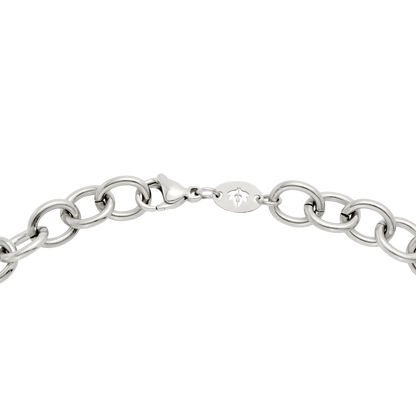 Love Me a Link Necklace Silber