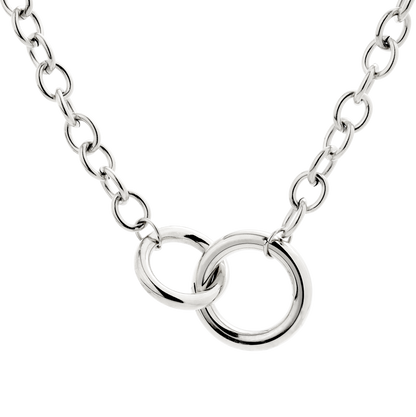 Love Me a Link Necklace Silber