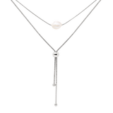 Minimalistic Elegance Necklace Bundle Silber