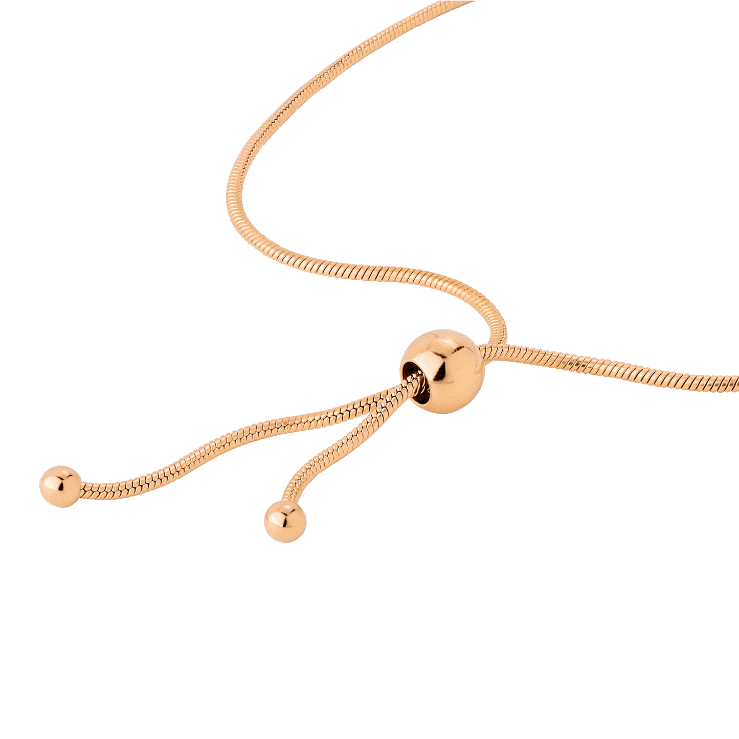 Simple Elegance Y-Necklace Roségold