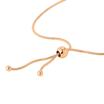 Simple Elegance Y-Necklace Roségold