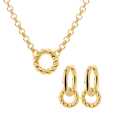 Twisted Donut Bundle Gold