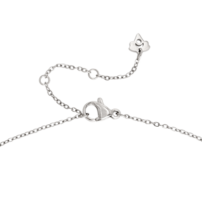 Flowy Heart Necklace Bundle Silber