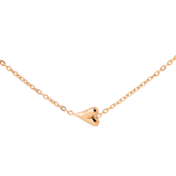 Flowy Heart Necklace Roségold