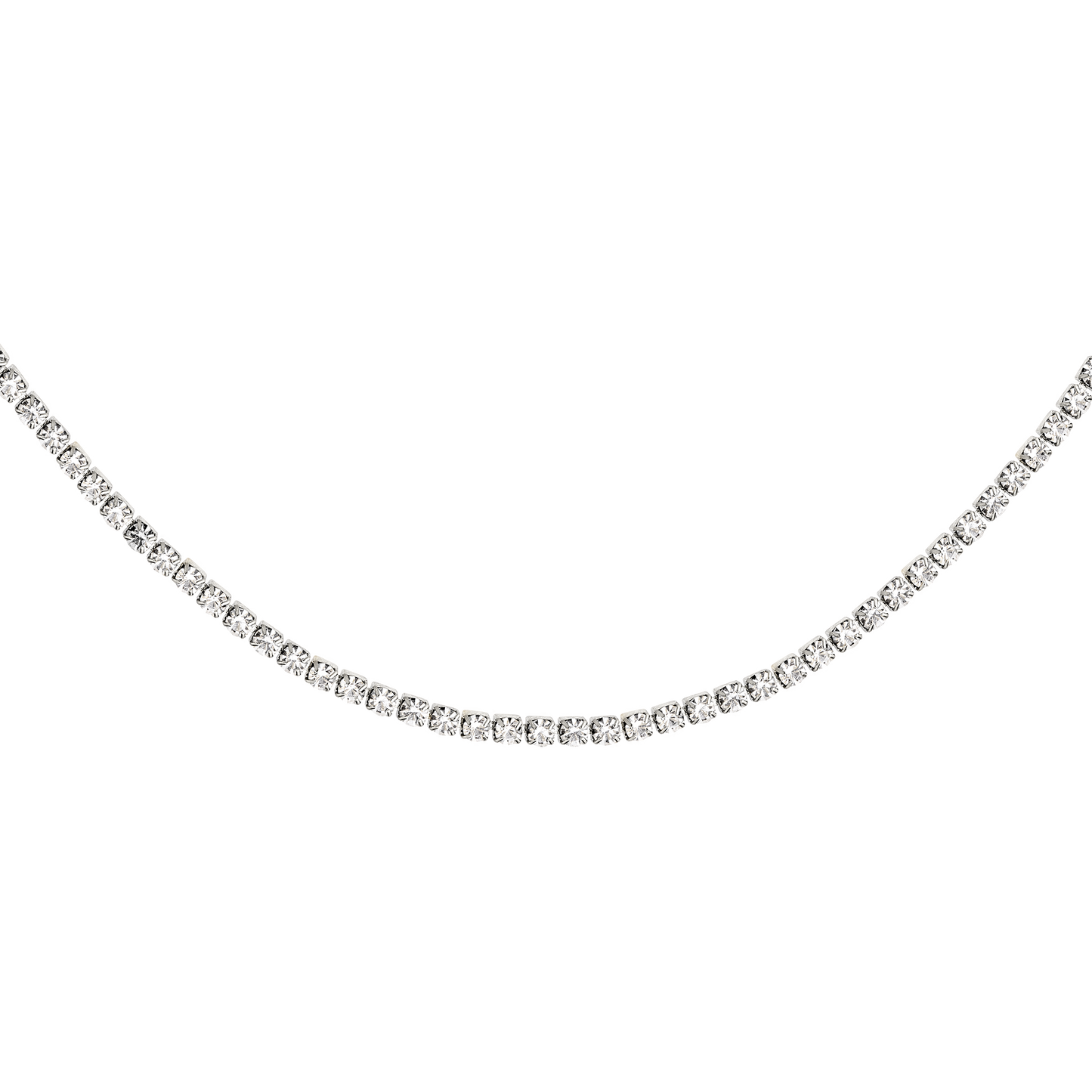 Glitz 'n' Glam Necklace Silber