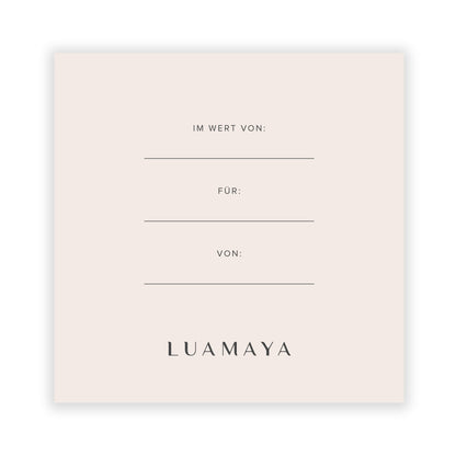 LUA XMAS Tree Gutschein mit Umschlag