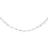 Heart after Heart Necklace Silber