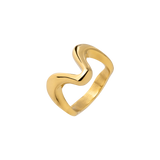 High 'n' Low Ring Gold