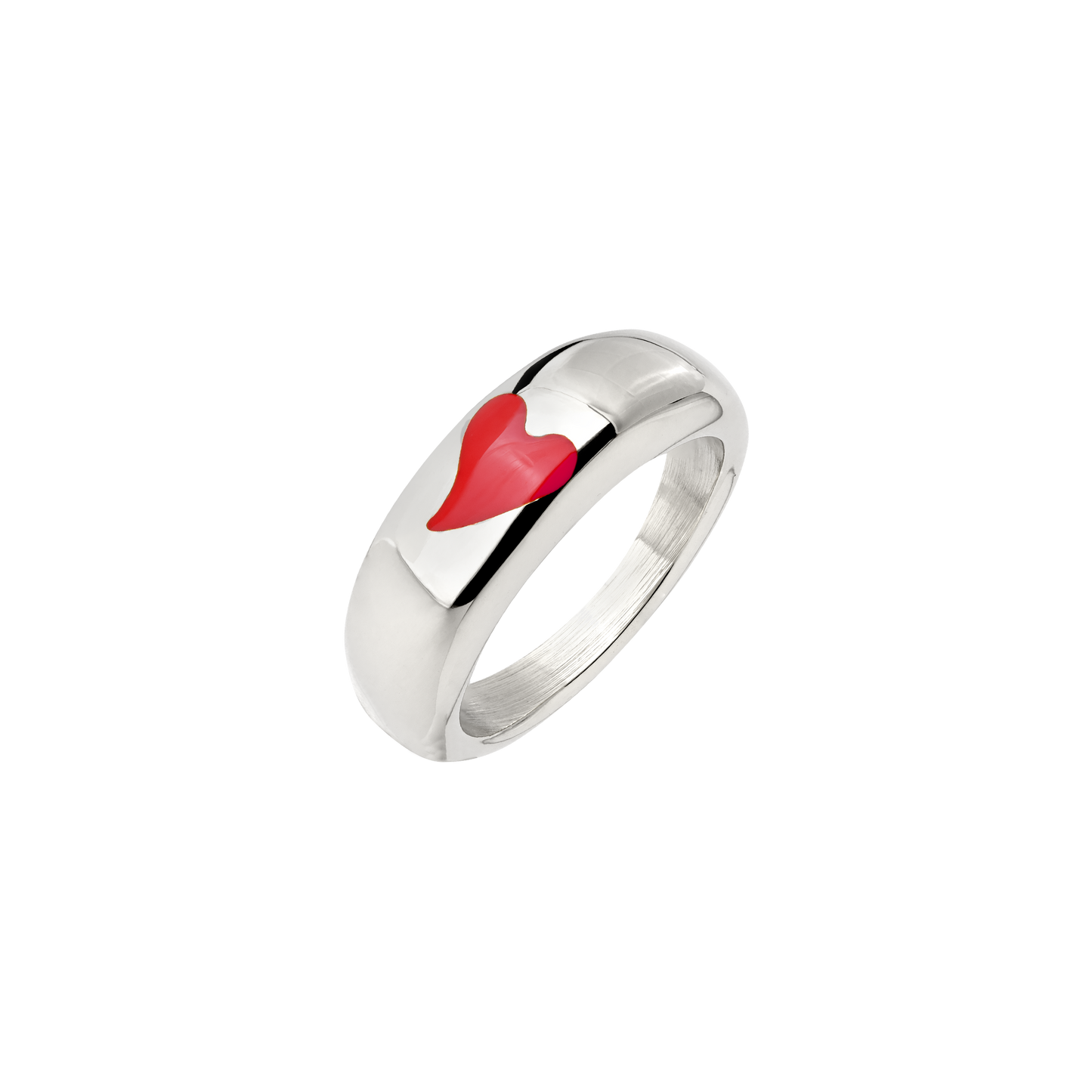 Hot Love Ring Silber