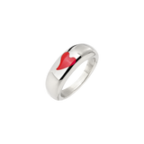 Hot Love Ring Silber
