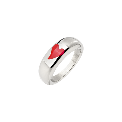 Hot Love Ring Silber