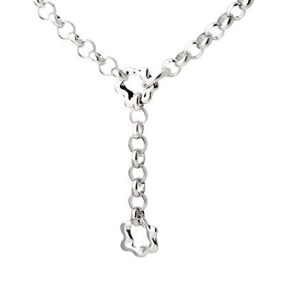 Love Me Bold Necklace Silber