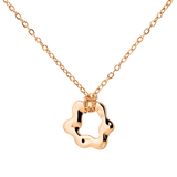 Melting Donut Necklace Roségold
