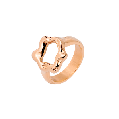 Melting Donut Ring Roségold