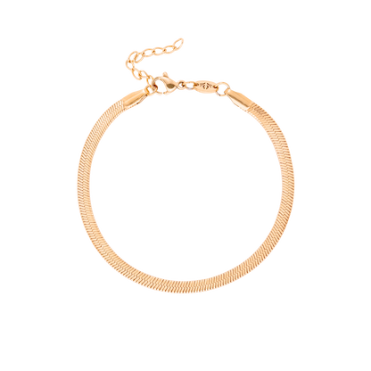 Slim Herringbone Bracelet Roségold