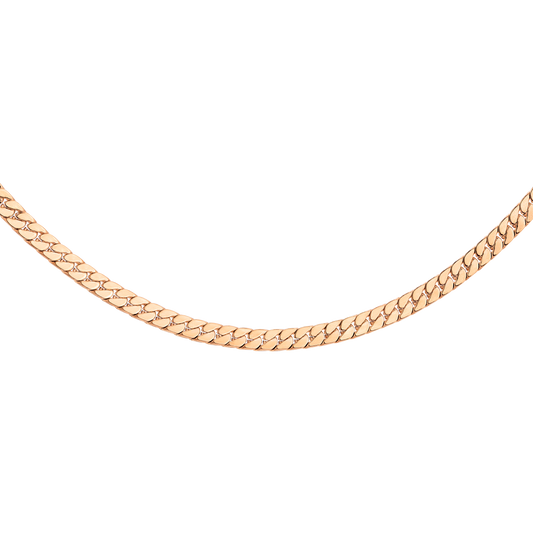 Snaked Necklace Roségold