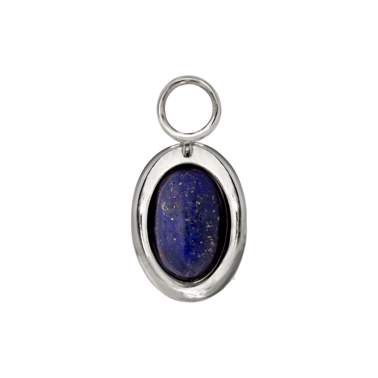 Blue Breeze Oval Hoop Set Baby Silber