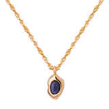 Blue Breeze Necklace Roségold