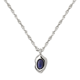 Blue Breeze Necklace Silber
