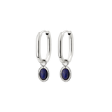 Blue Breeze Oval Hoop Set Baby Silber