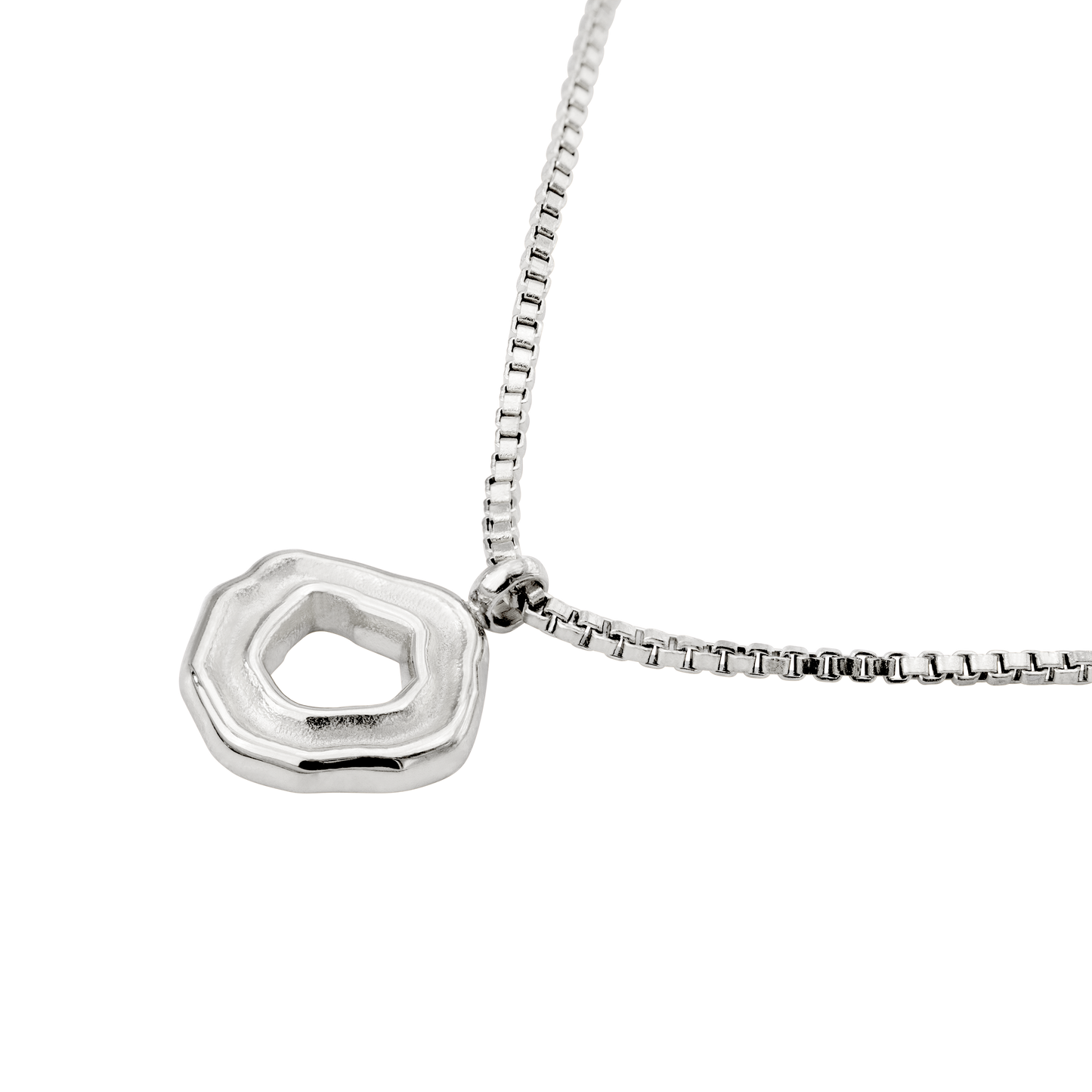Coastal Charm Necklace Silber