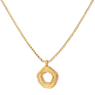 Coastal Charm Necklace Gold