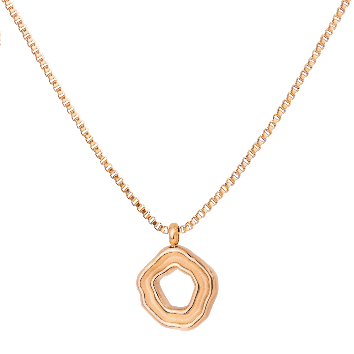 Coastal Charm Necklace Roségold