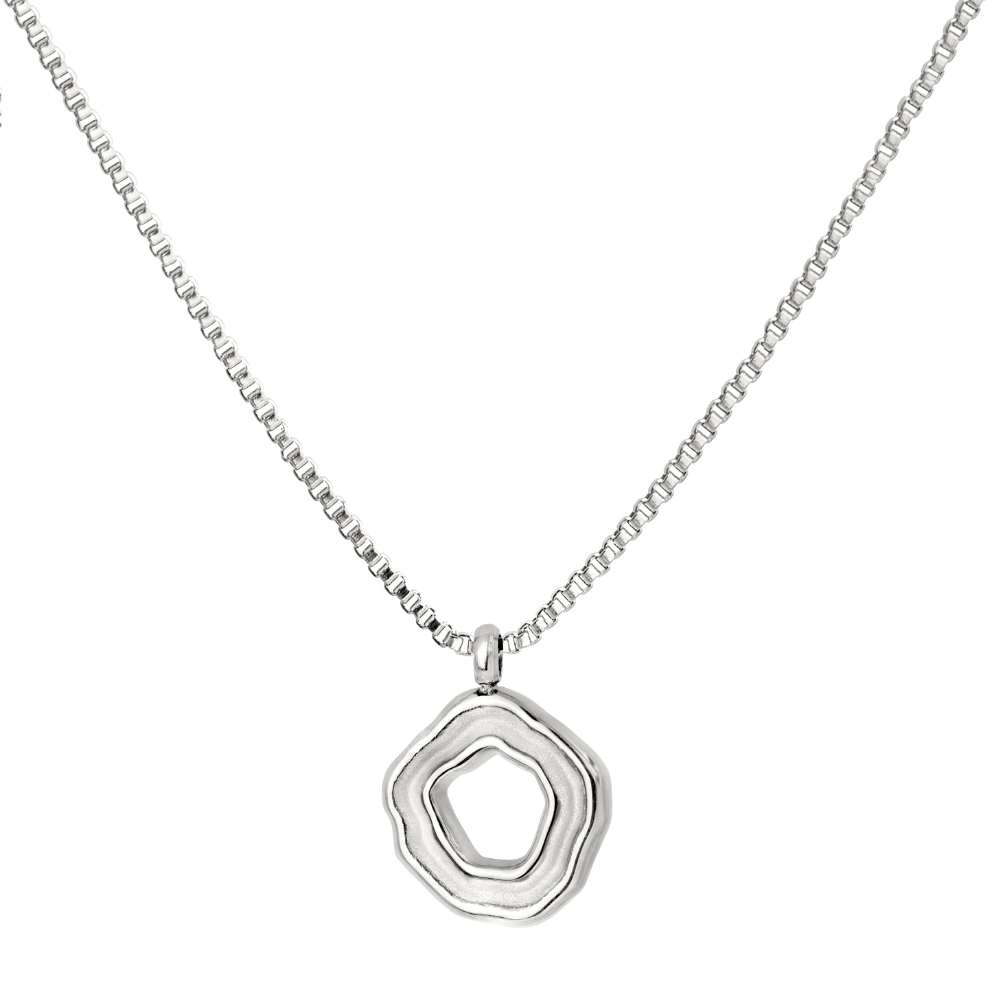 Coastal Charm Necklace Silber