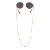 Curly Twist Sunglasses Chain Roségold