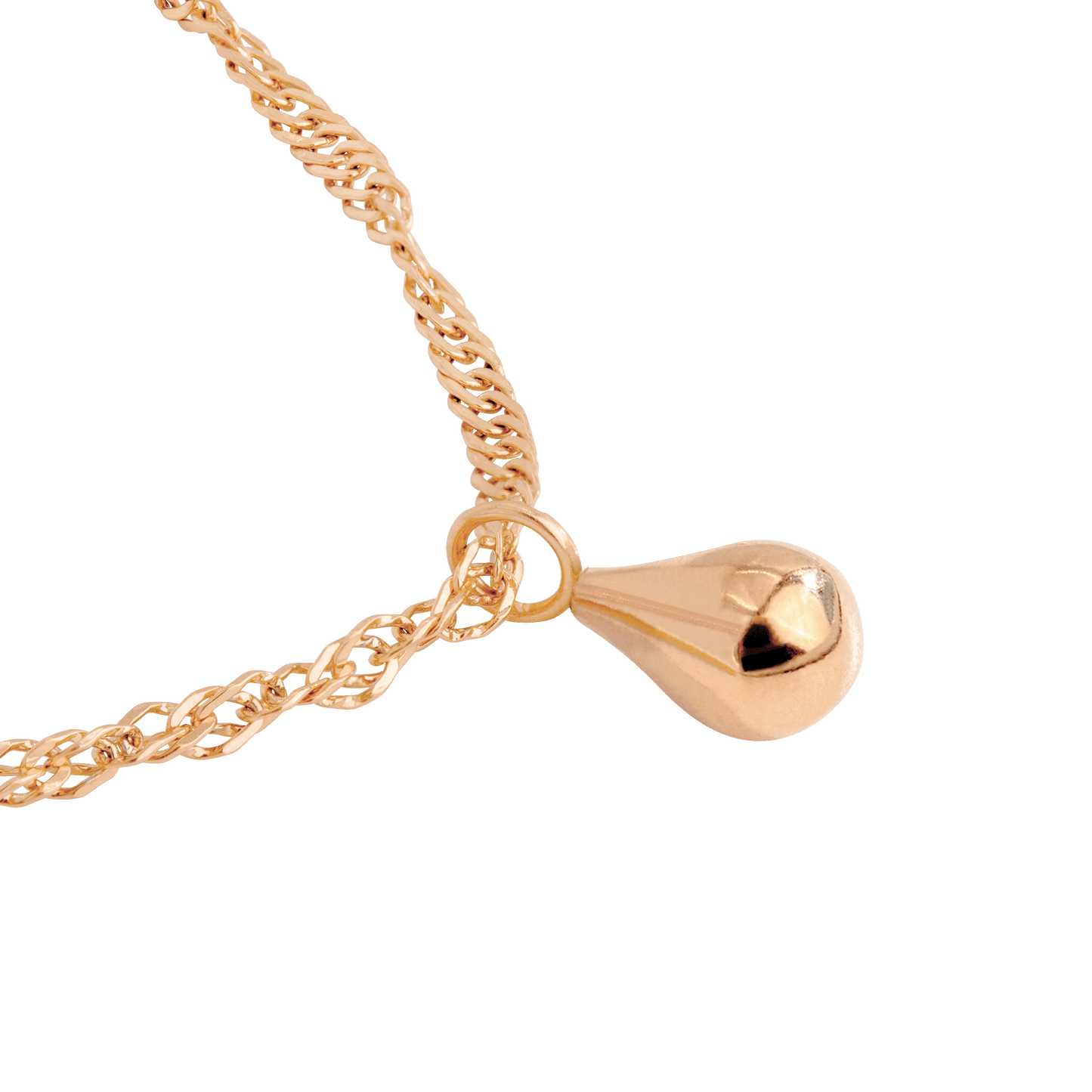 Drop it Necklace Roségold