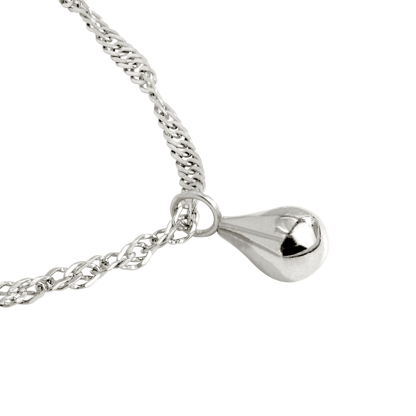 Drop it Necklace Silber