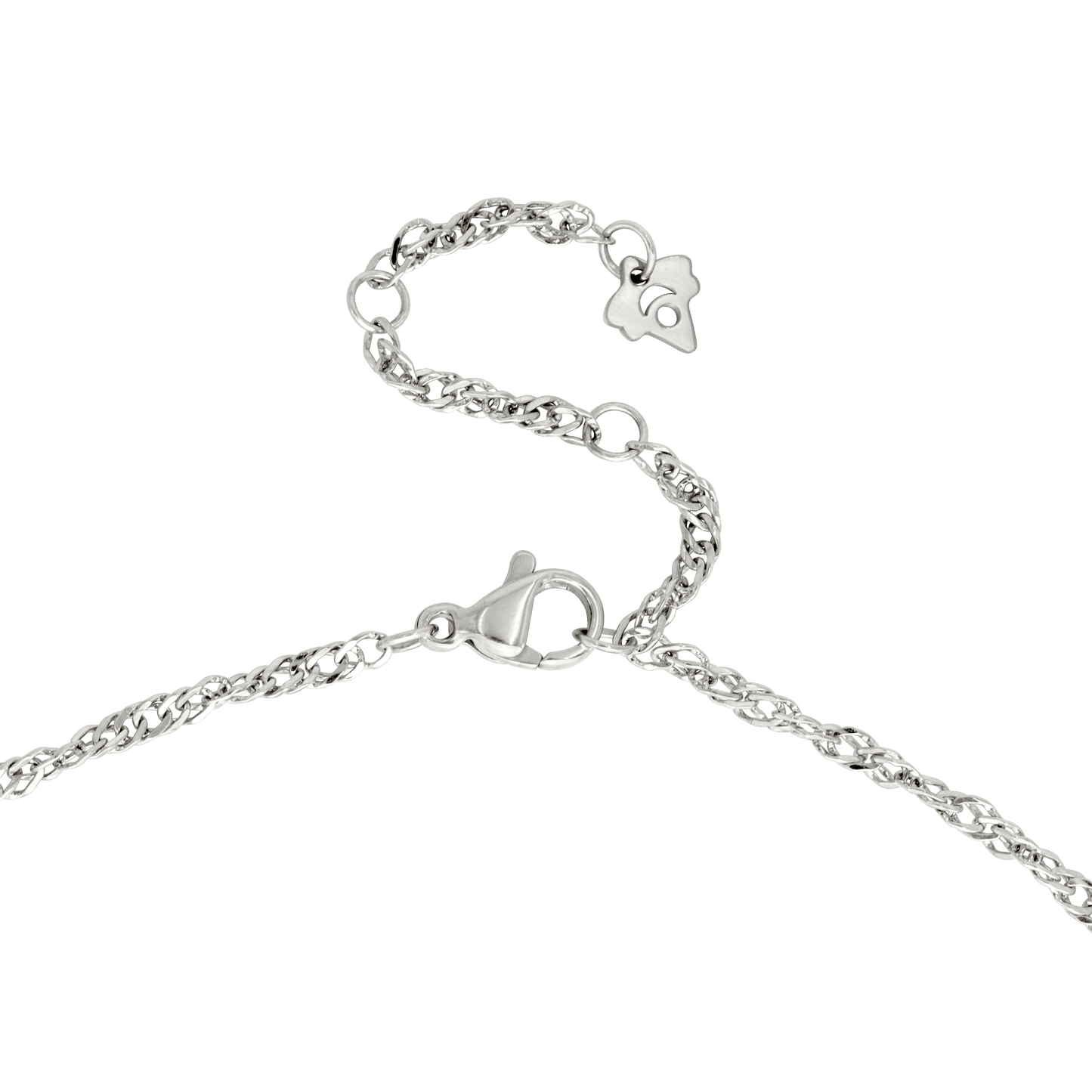 Drop it Necklace Silber