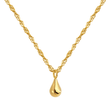Drop it Necklace Gold