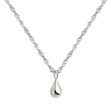 Drop it Necklace Silber