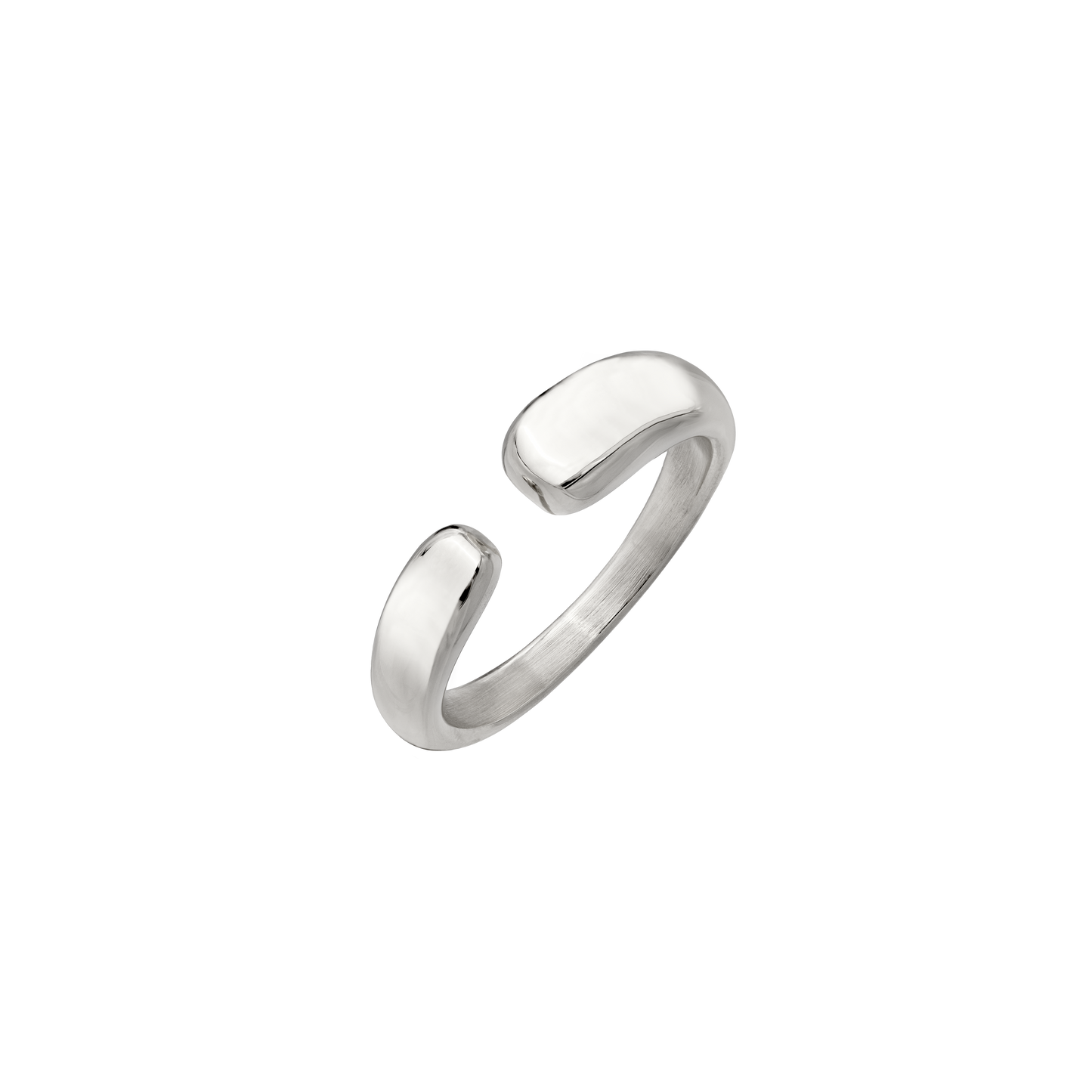 Huggie Ring Silber