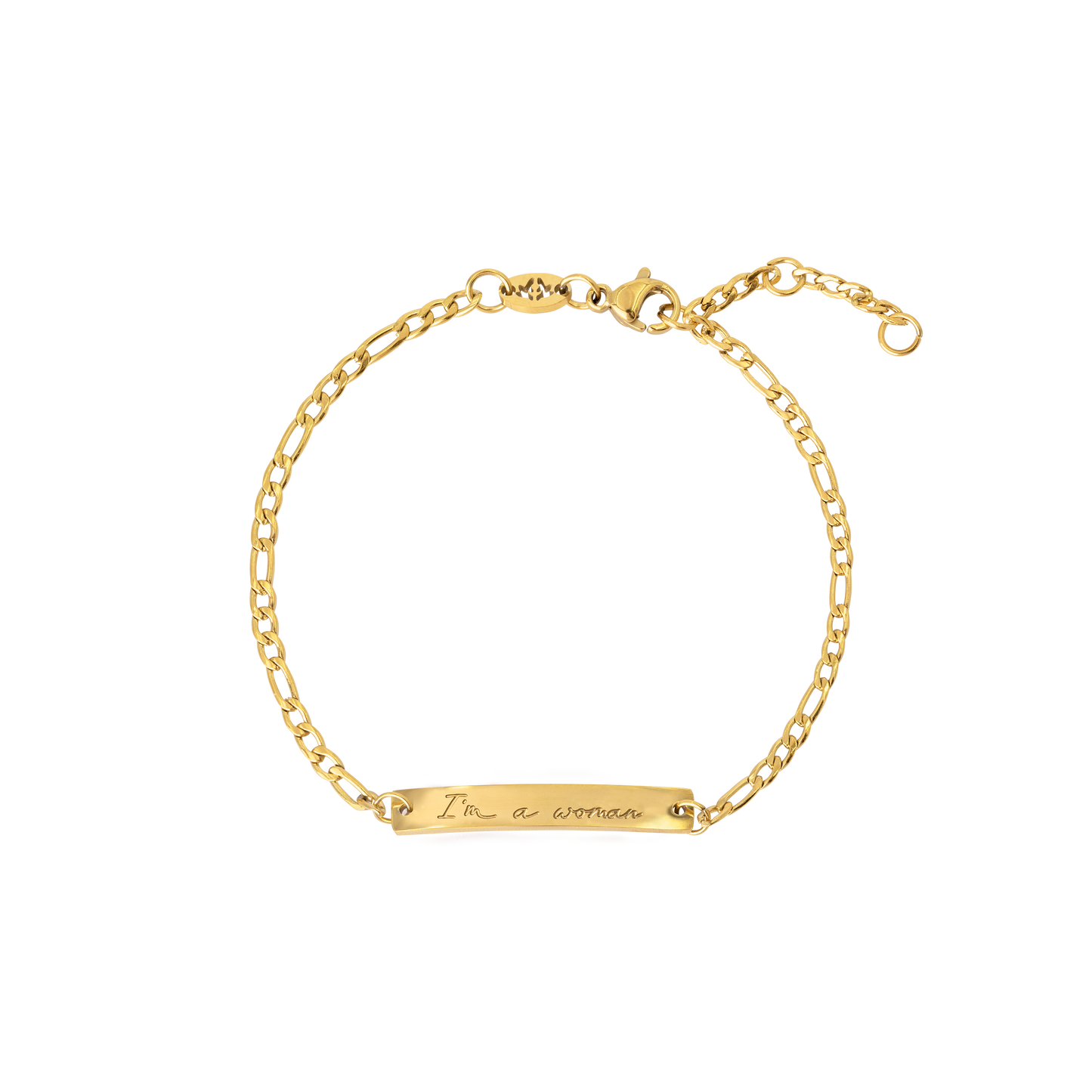 I'm a Woman Bracelet Gold