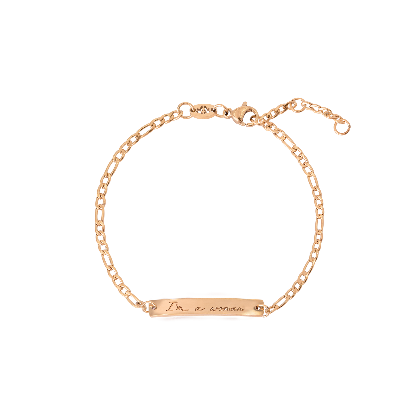 I'm a Woman Bracelet Roségold